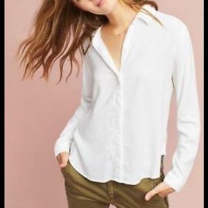 Anthropologie Cloth and Stone white button down